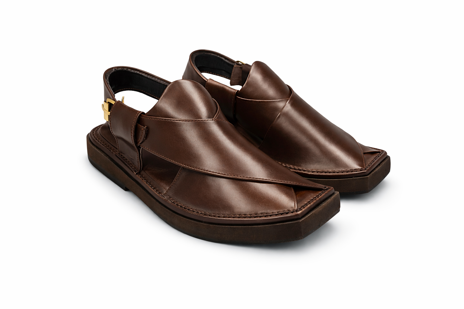 ROYAL KAPTAAN CHAPPAL (CHOCOLATE BROWN)